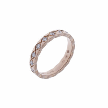 CHANEL Coco Crush Collection Ring Diamond #49 No. 8.5 Women's K18 Pink Gold