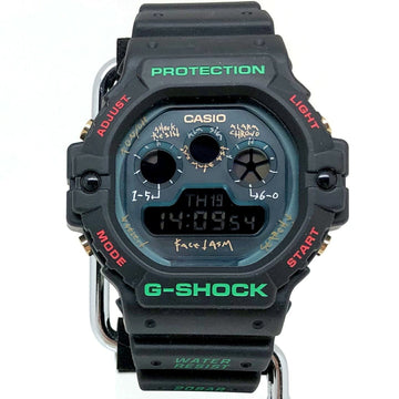 CASIO G-SHOCK Watch DW-5900FA-1JR FACETASM Facettasm Collaboration Double Name Digital Quartz Black IT9DBI04RUH0