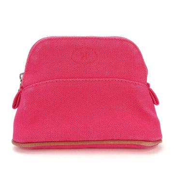 HERMES Bolide Pouch Canvas Pink Bag-in-Bag Accessories Women's  pouch canvas pink