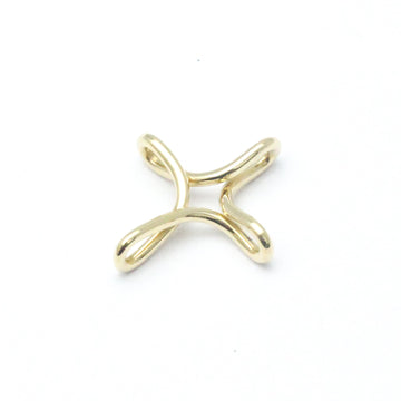 TIFFANY Infinity Pendant Top Yellow Gold [18K] No Stone Men,Women Fashion Pendant Necklace [Gold]