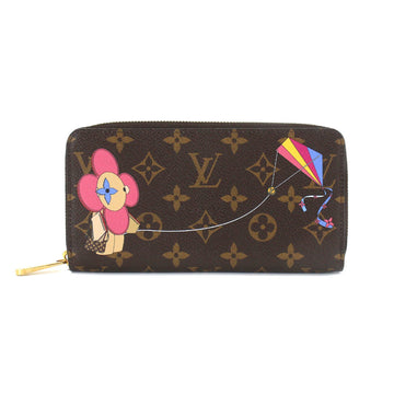 Louis Vuitton Vivienne Monogram Zippy Wallet Round Zipper Long Multicolor M69054 RFID Gold Hardware