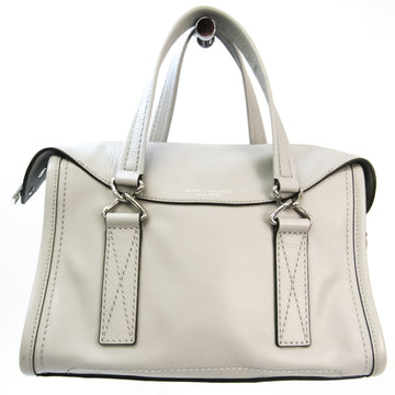 MARC JACOBS Wellington M0014209 Unisex Leather Handbag,Shoulder Bag Light Gray