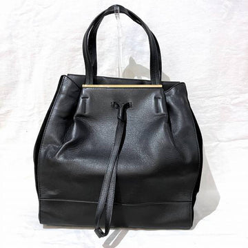 FURLA leather black bag handbag ladies