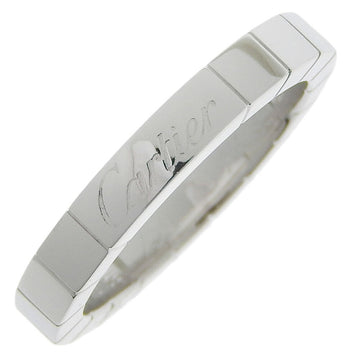 CARTIER Laniere Ring B4045000 K18 White Gold No. 8 Ladies