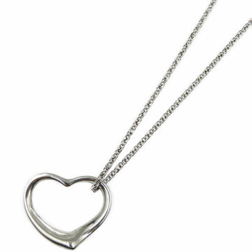TIFFANY Open Heart Silver 925 Necklace &Co.
