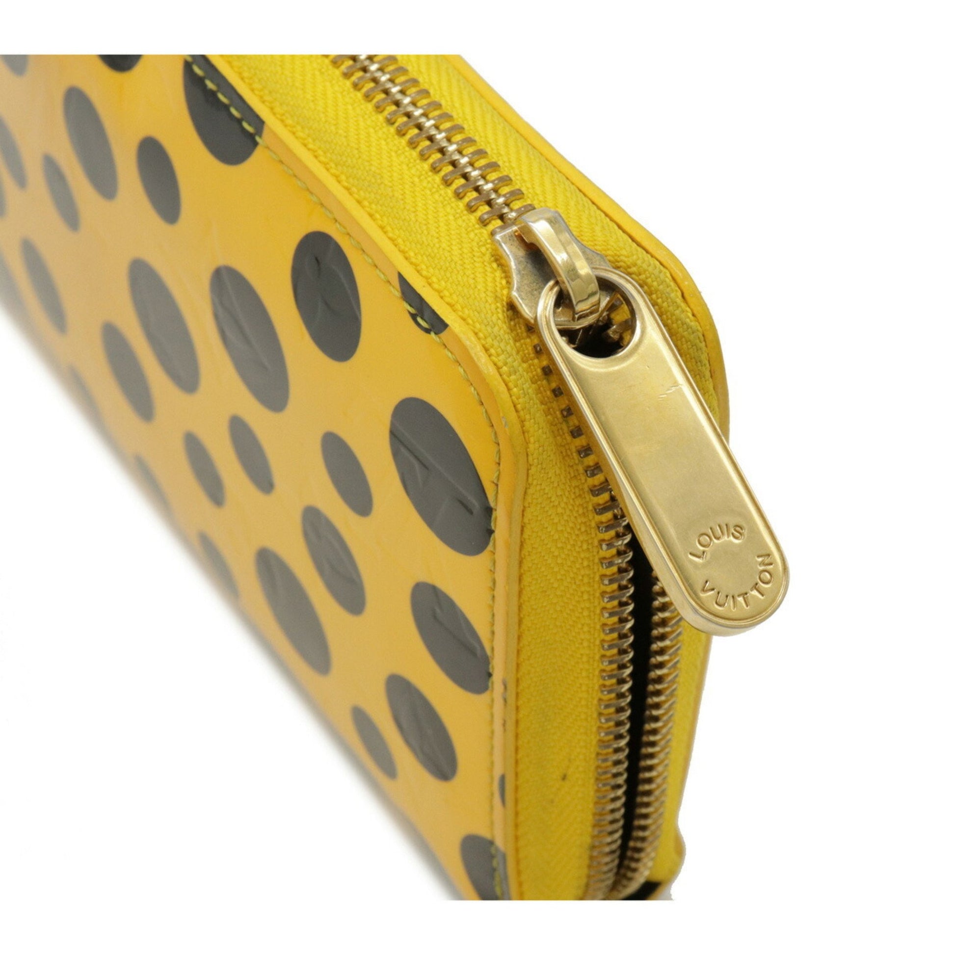 Louis Vuitton Dots Infinity M91571 Vernis Yayoi Kusama Zippy Long Wallet