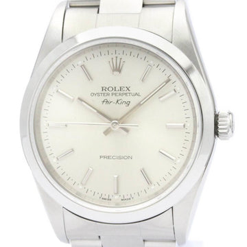 ROLEXPolished  Air King 14000 U Serial Steel Automatic Mens Watch BF551900