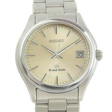 SEIKO Grand 9F62-0A10 stainless steel silver quartz analog display men's dial watch