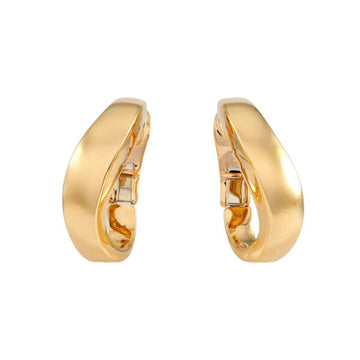 CHAUMET K18YG yellow gold earrings