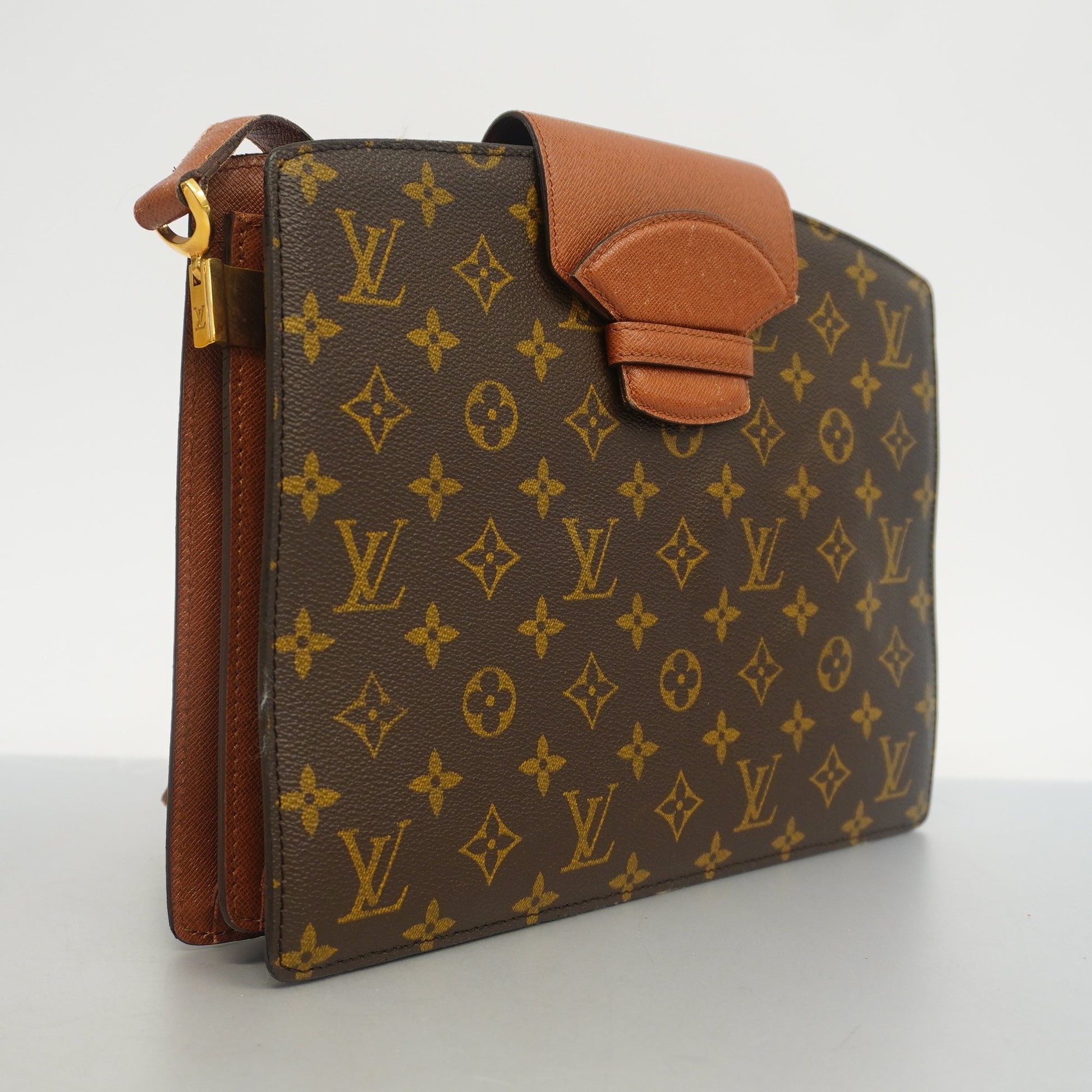 LOUIS VUITTONAuth Monogram Courcelles M51375 Women's Shoulder Bag