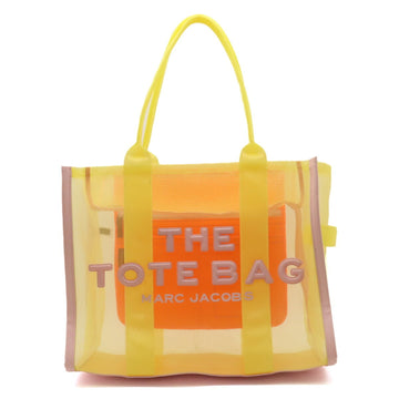 MARC JACOBS THE TOTE The Tote Bag Mesh Shoulder Nylon Yellow Multi H082M10SP22