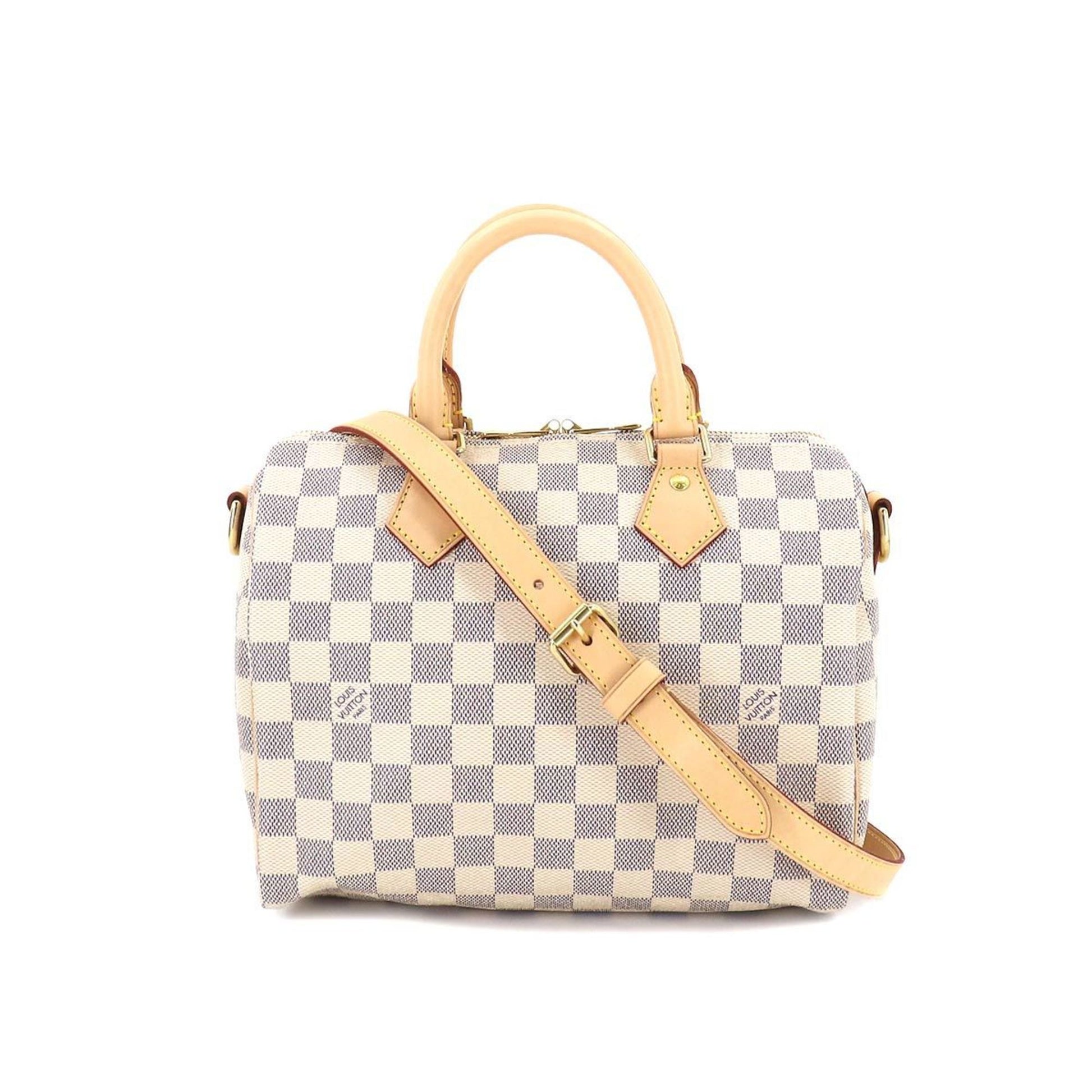 Louis Vuitton Damier Azur Speedy Bandouliere 25 Handbag N41374 RFID 35