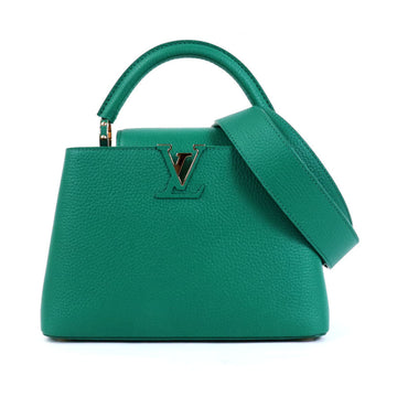 LOUIS VUITTON Handbag Shoulder Bag Capucines BB/Taurillon Leather Vert Women's M21690
