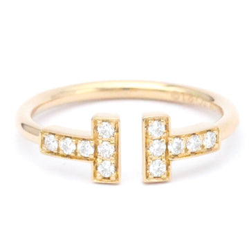 TIFFANY T Wire Ring Pink Gold [18K] Fashion Diamond Band Ring Pink Gold