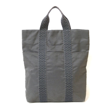 Hermes Handbag Aleline Tote Bag Kabas Gray Ladies