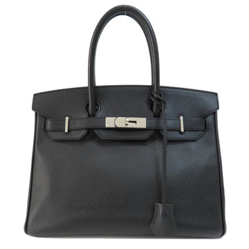 HERMES Birkin 30 black handbag Epson ladies