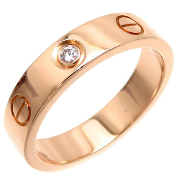 CARTIER #49 Love Women's Ring B4050700 750 Pink Gold No. 9