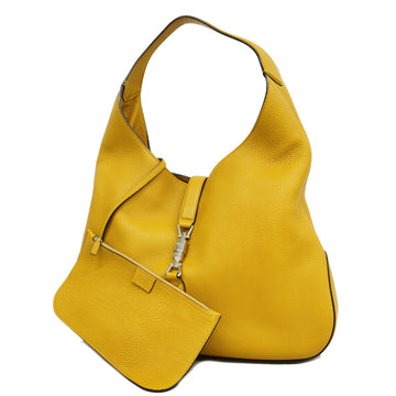 Gucci New Jackie Shoulder Bag 362968 Women's Leather Shoulder Bag Mustard