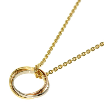 CARTIER Trinity Necklace K18 Yellow Gold/K18WG/K18PG Women's