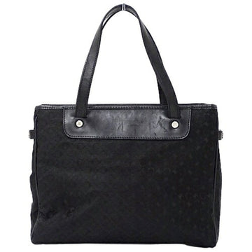 CELINE Bag Ladies Brand Handbag Tote C Macadam Canvas Black Compact