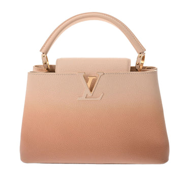 LOUIS VUITTON Capucines PM Beige Gradient M53250 Women's Taurillon Leather Handbag