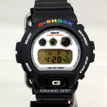 CASIO G-SHOCK Watch DW-6900 Abathing Ape APE BAPE Bape Collaboration Double Name Third Eye Digital Quartz Black Multicolor Serial Limited to 1000 ITER606E5ERO