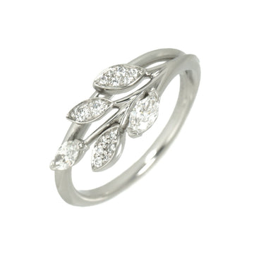 TIFFANY&Co. Victoria Vine No. 8 ring diamond Pt platinum Diamond Ring