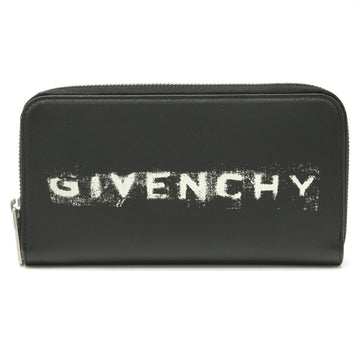 Givenchy Round Purse Leather Black