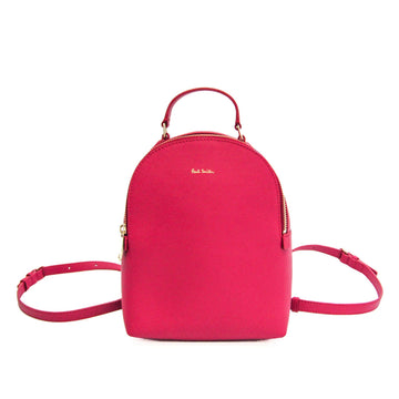PAUL SMITH Women's Leather Backpack Pink