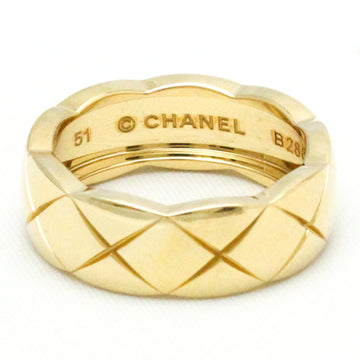 CHANEL Coco Crush Ring Yellow Gold [18K] Fashion No Stone Band Ring Gold