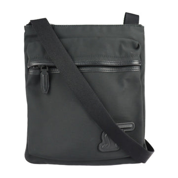 SALVATORE FERRAGAMO shoulder bag 24 0271 nylon leather black SF logo cross body diagonal hanging