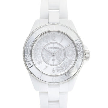 CHANEL J12 20 20th Anniversary Model World Limited 2020 Pieces H6477 White Dial Watch Ladies