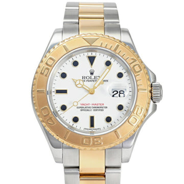 ROLEX Yacht Master 16623 White Dial Watch Men's