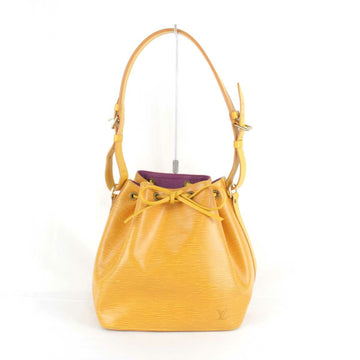 LOUIS VUITTON Epi Petit Noe M441019 Shoulder Bag Leather Yellow Ladies