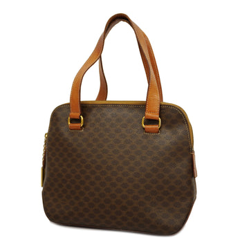 CELINEAuth  Macadam Handbag Women's PVC,Leather Brown