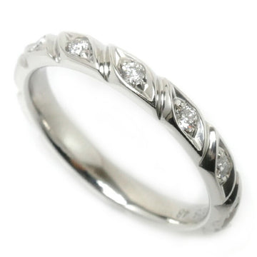 CHAUMET Pt950 Platinum Torsade 8P Diamond Ring 082724-48 3.8g Ladies