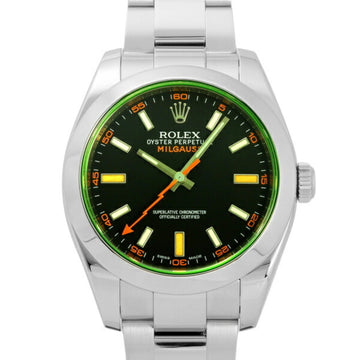 ROLEX Milgauss 116400GV Black Dial Watch Men's