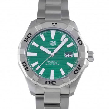 TAG HEUER Aquaracer WAY2015.BA0927 green dial watch men's