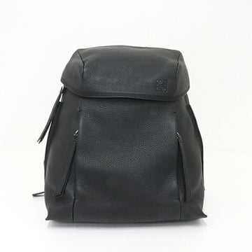 Loewe T Backpack Small Grained Calf Black 316.41.P32 Anagram Rucksack