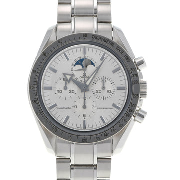 OMEGA Speedmaster Professional Moon Phase 3575.30 Men's SS Watch Manual Winding Silver Dial