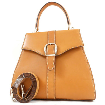 Gucci 2WAY shoulder bag hand leather brown