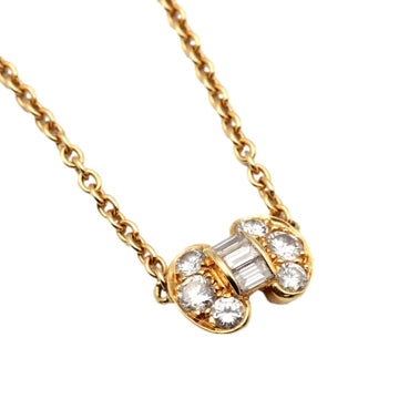 VAN CLEEF & ARPELS Celestine Necklace Diamond 18Kt YG Yellow Gold Women's Jewelry