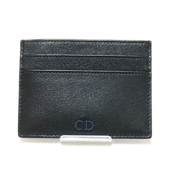 DIOR HOMME Pass Case Business Card Holder 2CNCHOOICNT Black