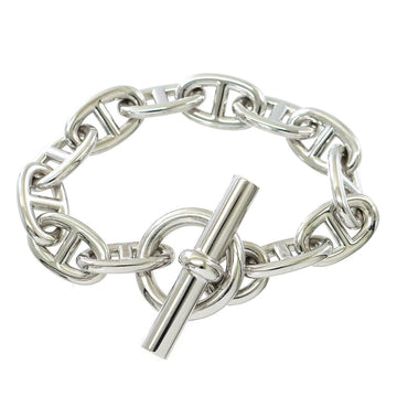 HERMES Shane Dankle TGM bracelet 18cm silver SV 925 Chaine dancre Bracelet