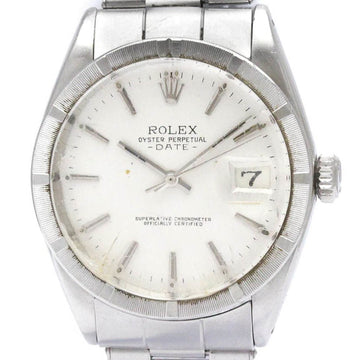 ROLEXVintage  Oyster Perpetual Date 1501 Steel Automatic Mens Watch BF565994