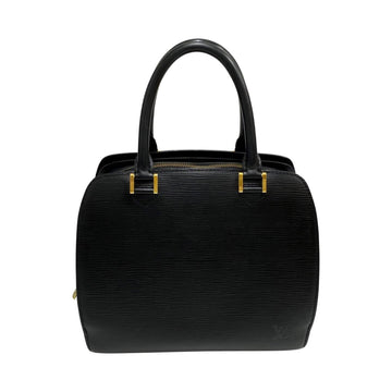 LOUIS VUITTON Pont Neuf Epi Leather Genuine Handbag Mini Tote Bag Black