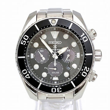 SEIKO Prospex V192-0AD0 solar chronograph date watch men's