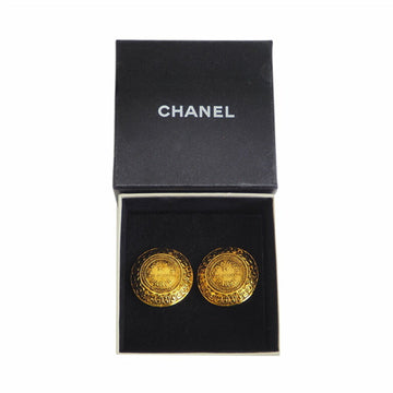 CHANEL Round Cambon Earrings