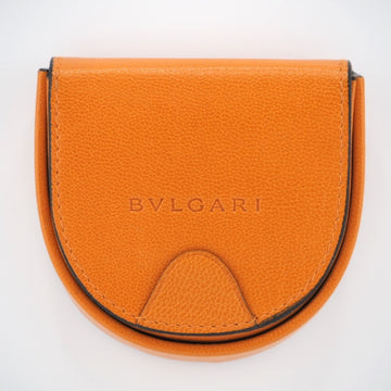 BVLGARI Coin Case Orange Unisex