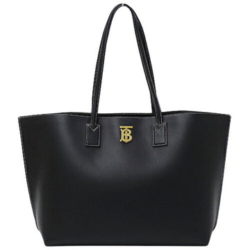 BURBERRY bag ladies tote shoulder leather black 8052726